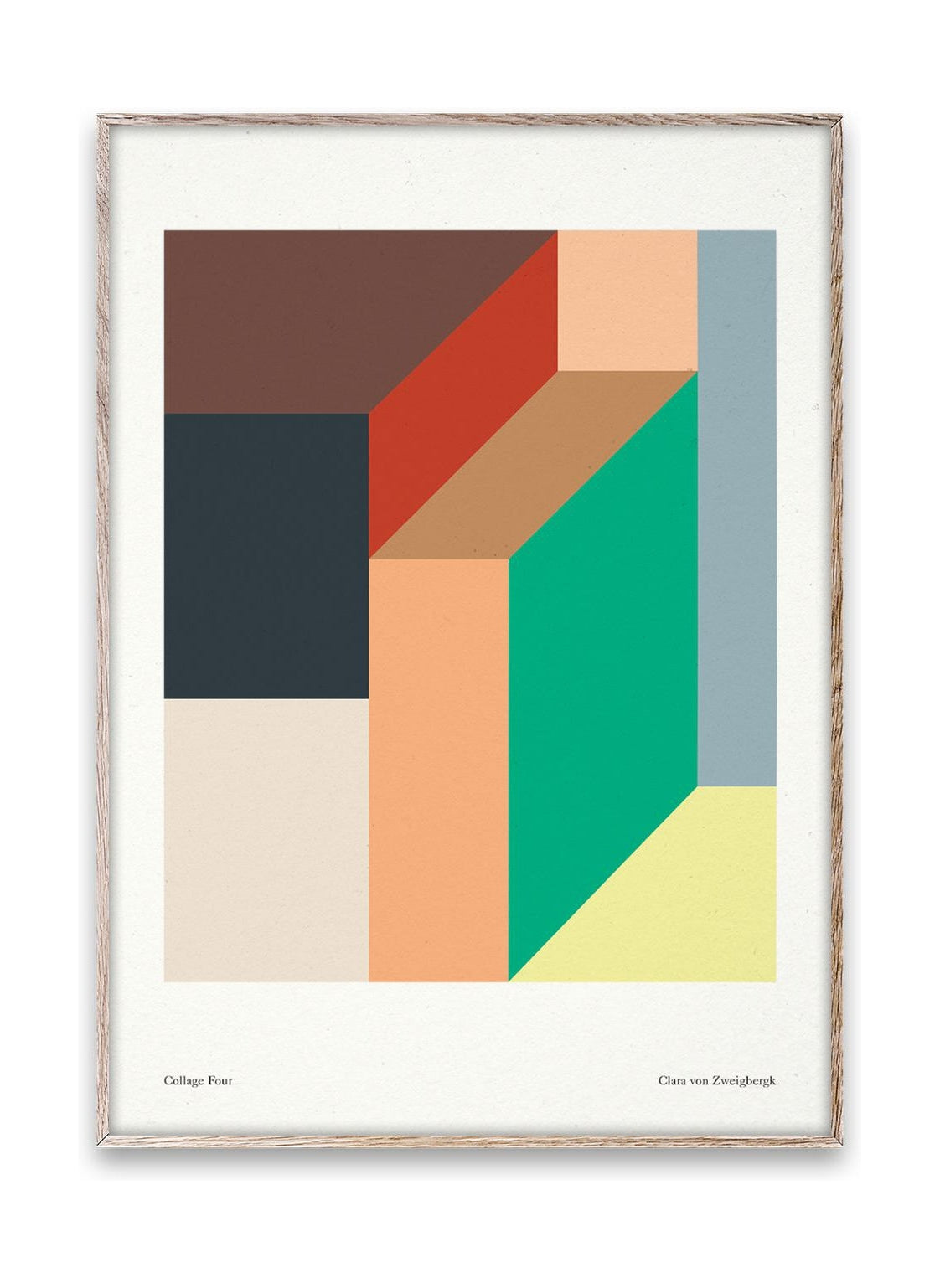 Poster collettivo di Paper Collective Four, 30x40 cm
