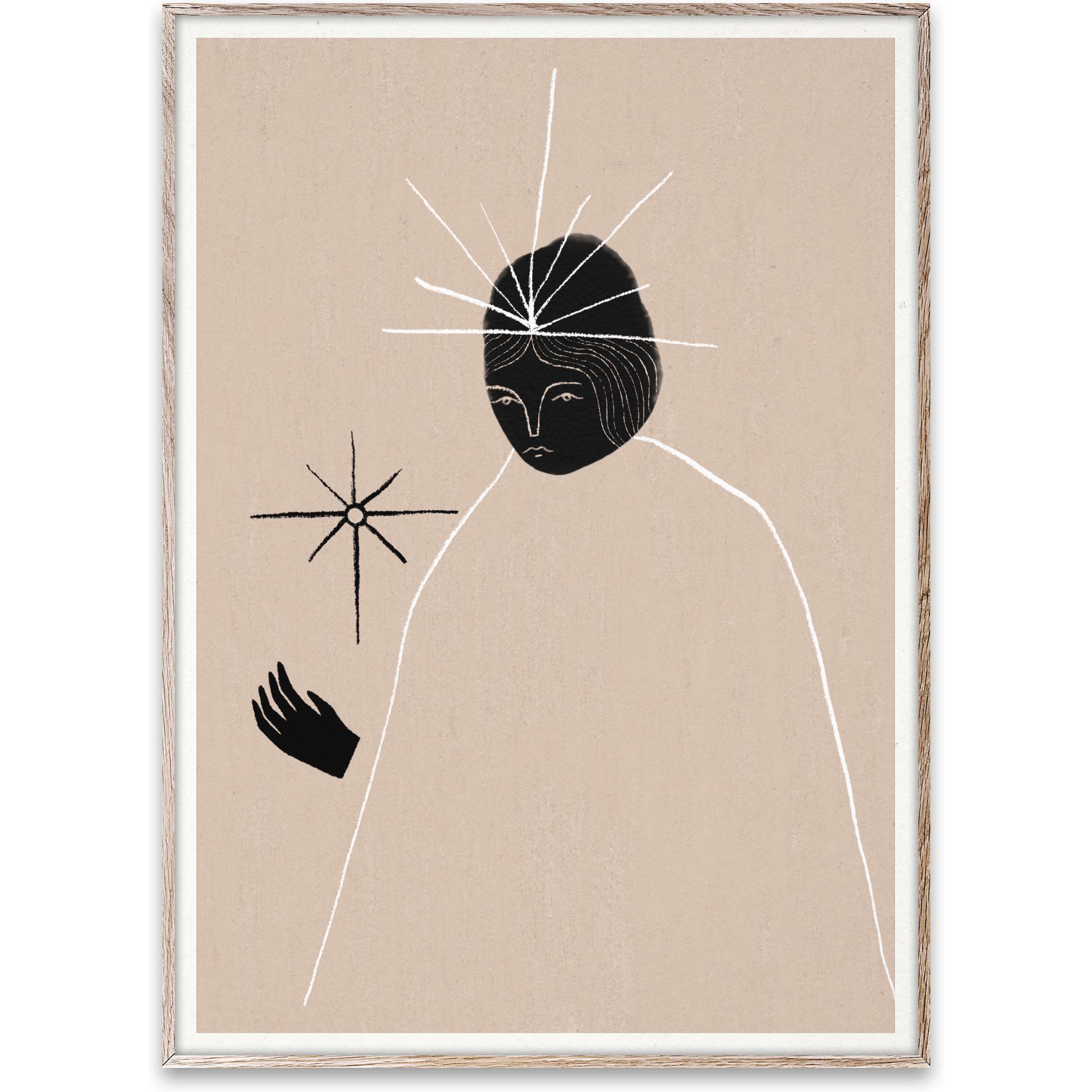 Paper Collective Ghost Queen -juliste, 50x70 cm
