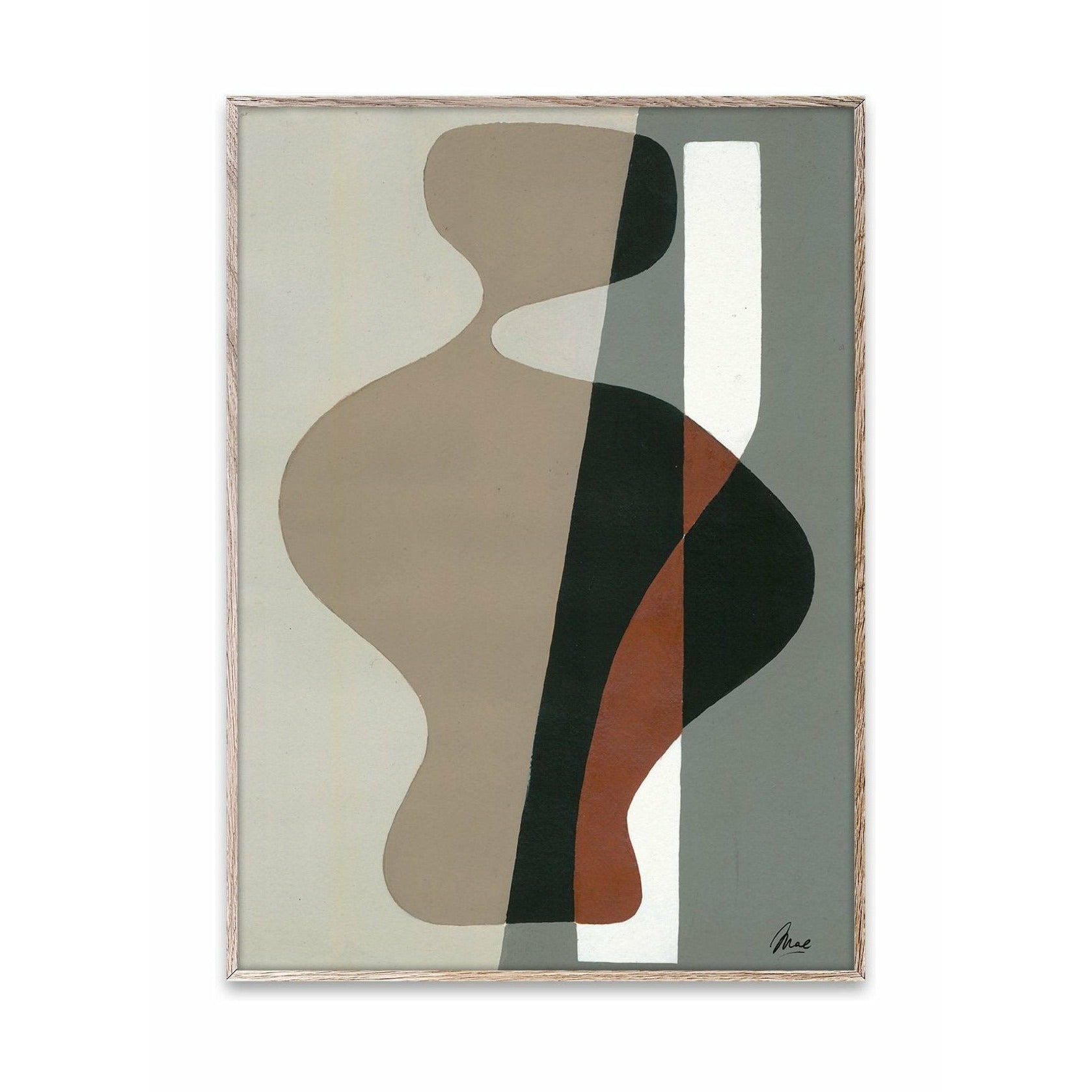 Collective de papel La femme 03 póster, 50x70 cm