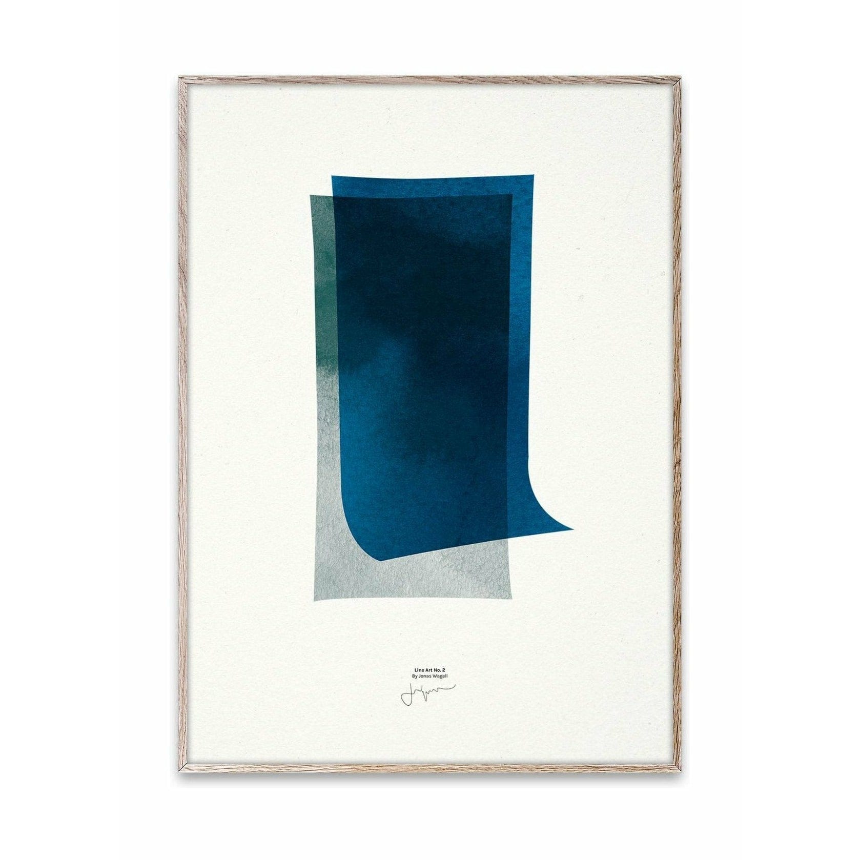 Paper Collective Line Art 02 -affisch, 30x40 cm