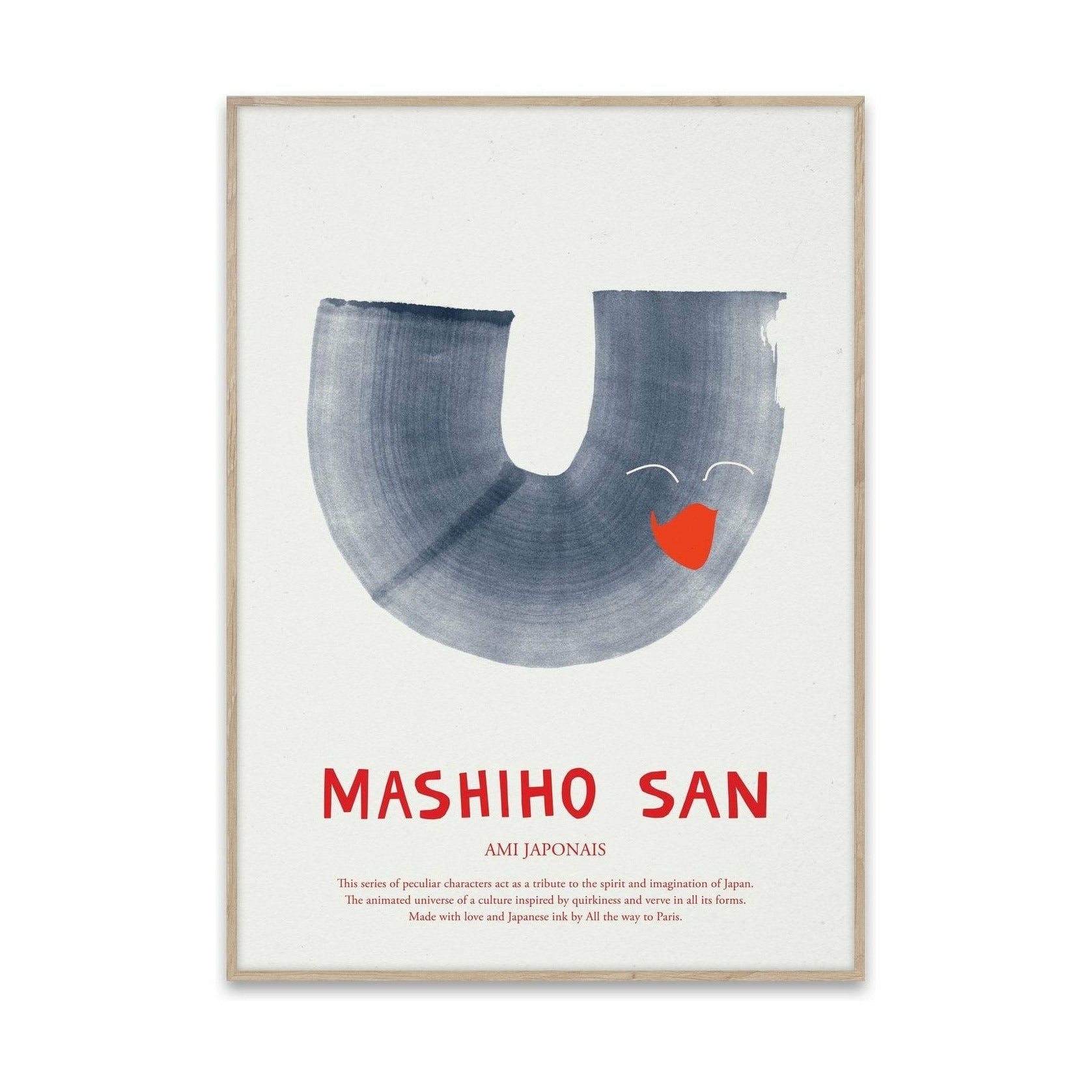 Paper Collective Mashiho San Poster, 50x70 cm