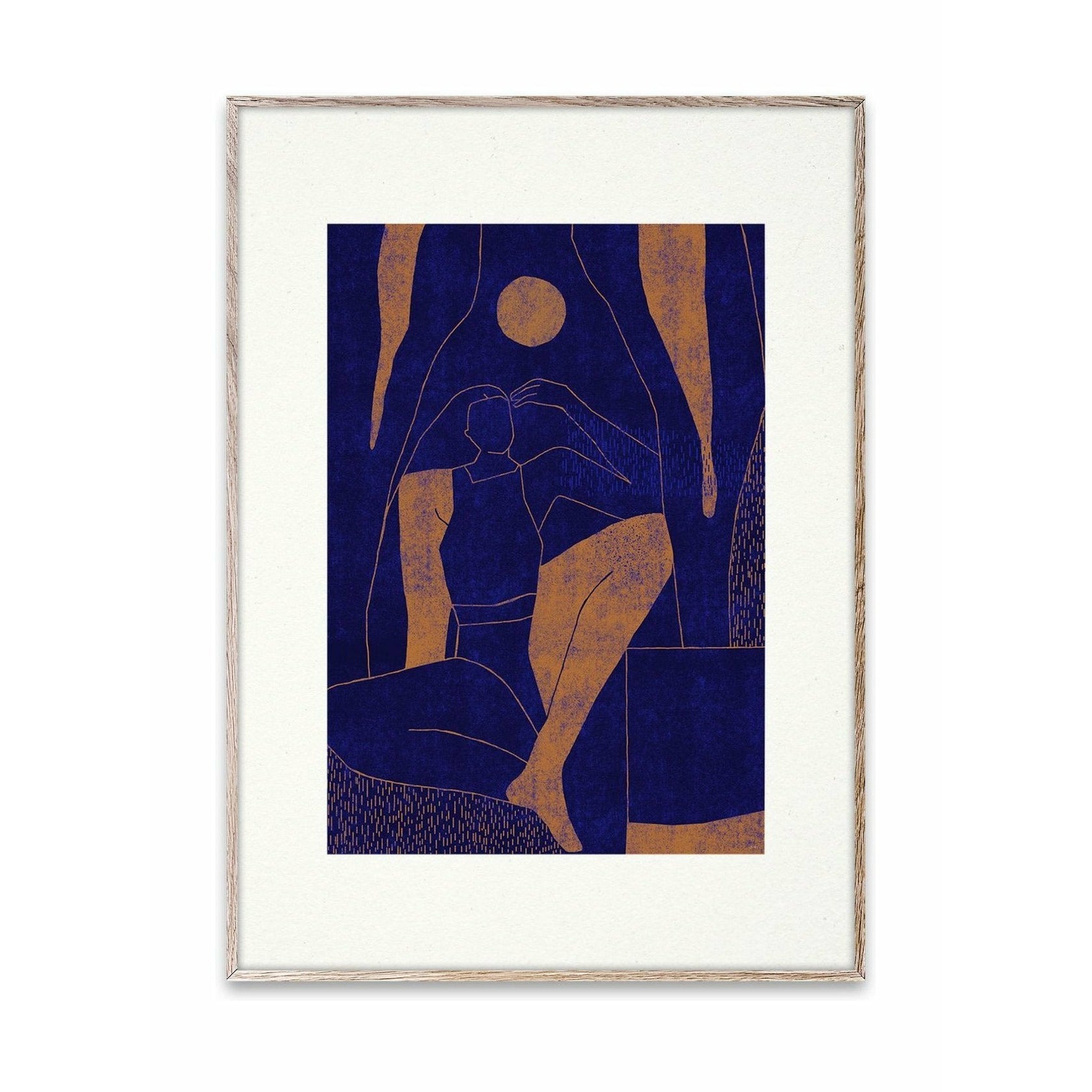 Collective de papel Mujer y Calor 01 Póster, 30x40 cm