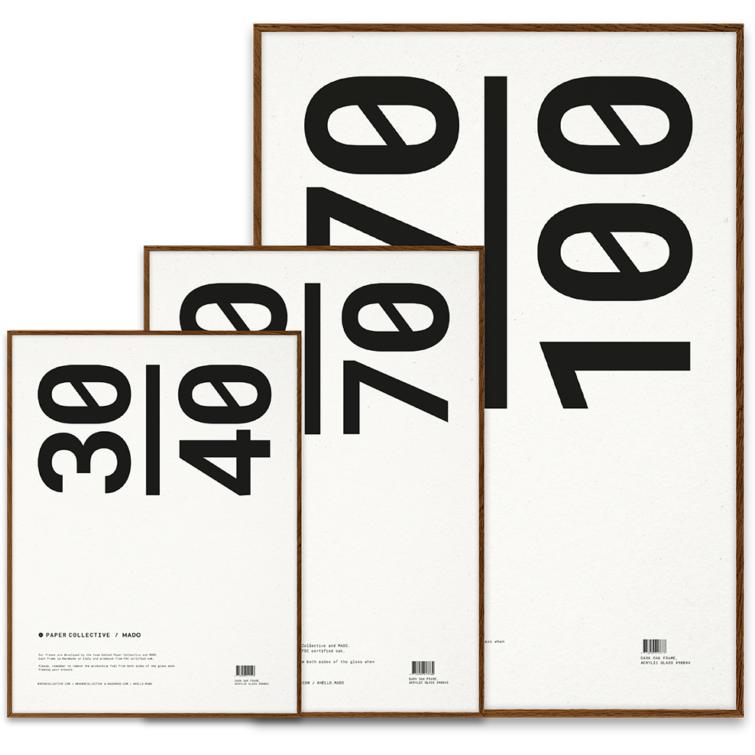 Paper Collective Rahmen 50x70 Cm, Eiche