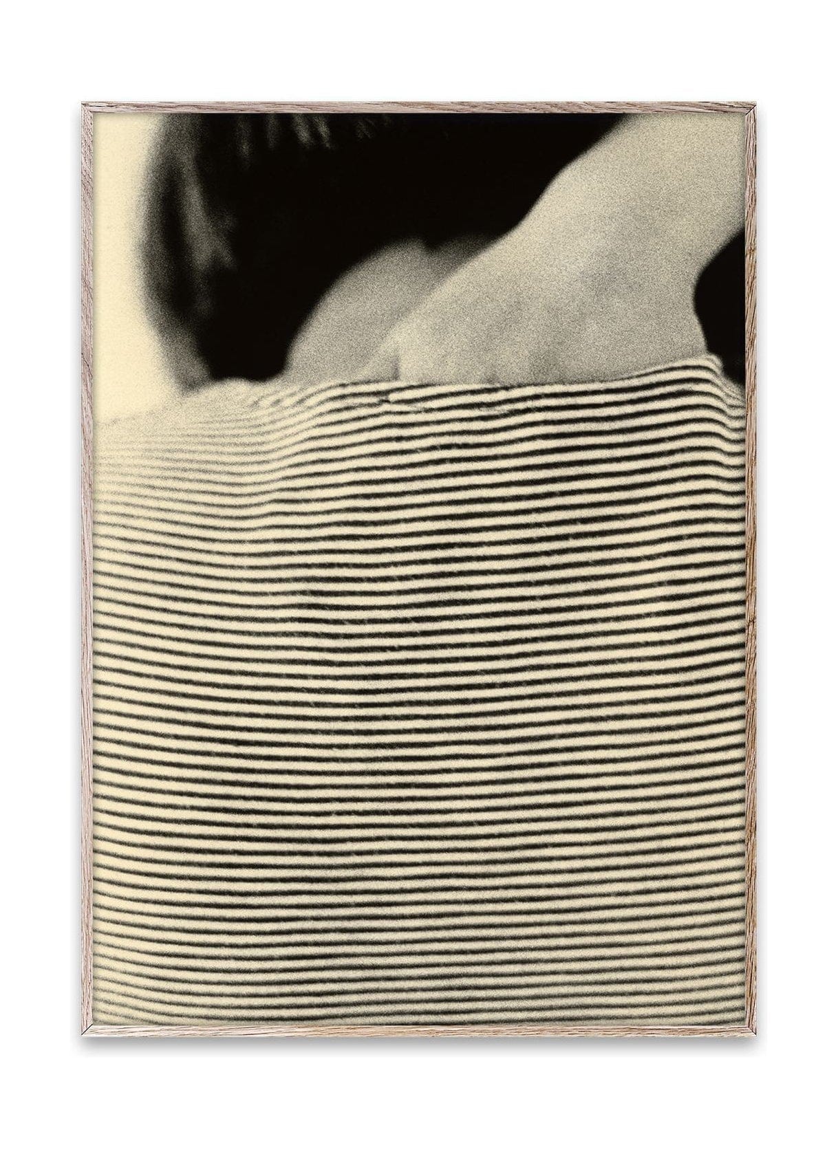 Paper Collective Striped Shirt Poster, 30x40 Cm