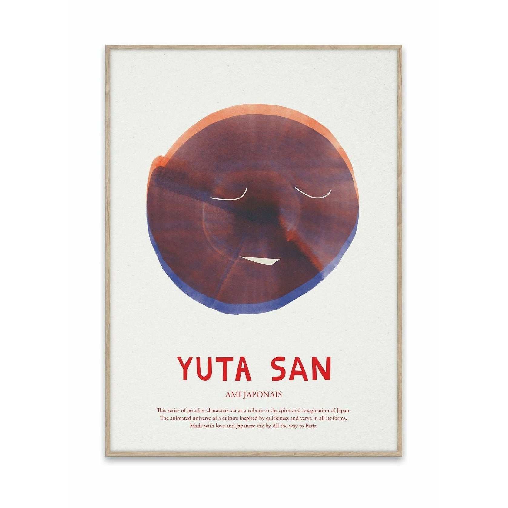 Paper Collective Yuta San Poster, 50x70 cm