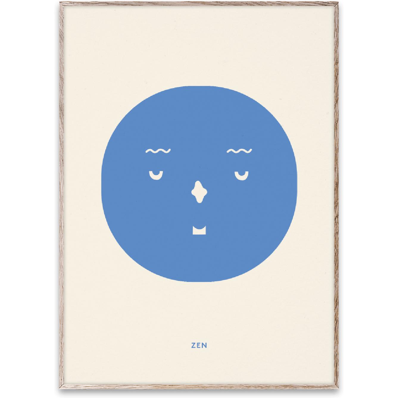 Paper Collective Zen känner affisch, 30x40 cm
