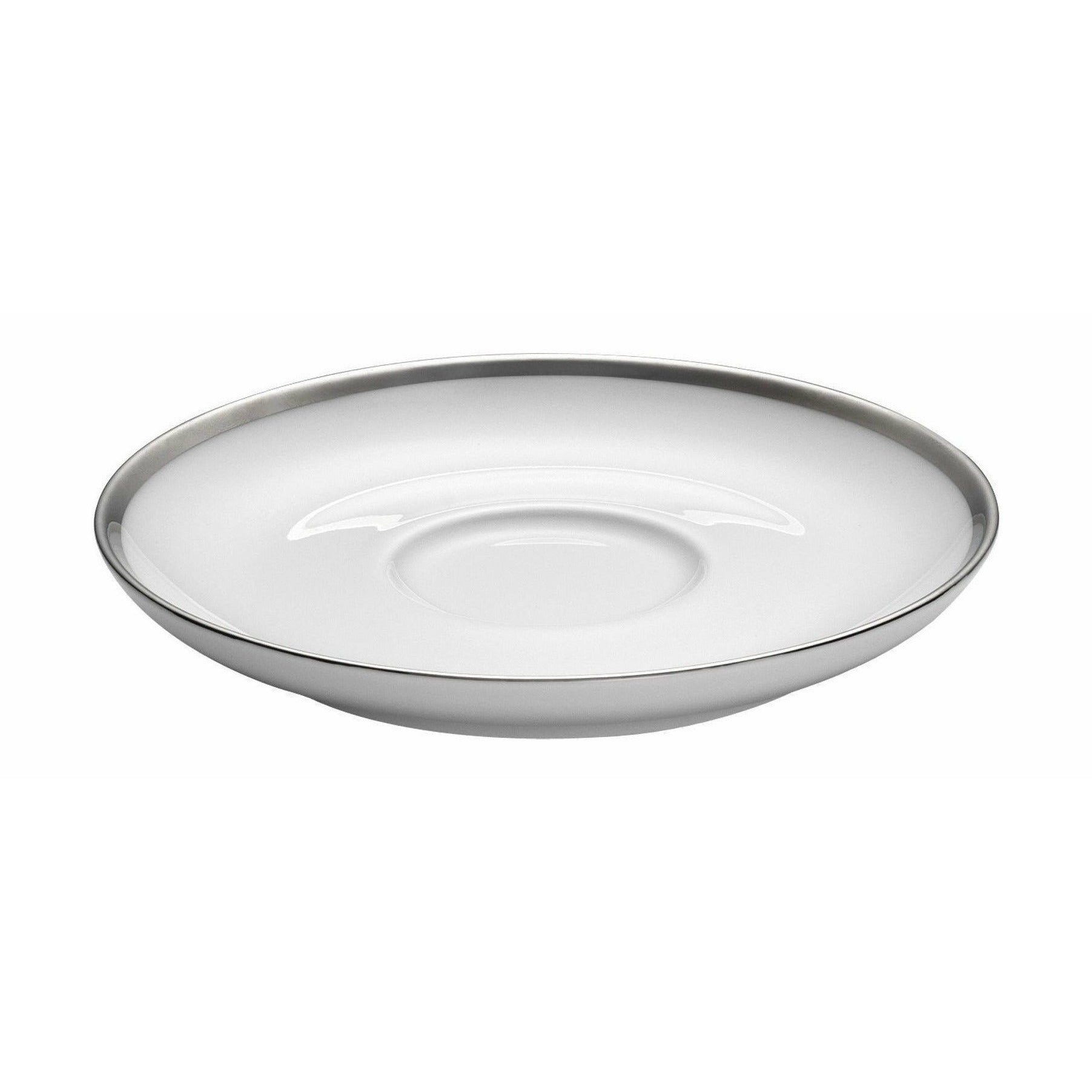 Pillivuyt Bistro -lautanen cecil, valkoinen/hopea