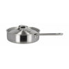 Pillivuyt Gourmet Somme Frying Pan With Lid Stainless Steel/Non Stick ø 24 Cm, Steel