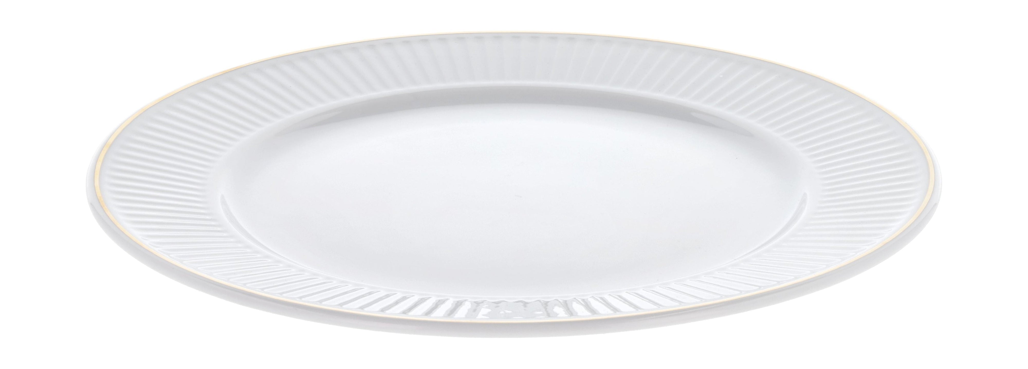 Pillivuyt Assie de la plissé blanc / matt or, Ø22 cm