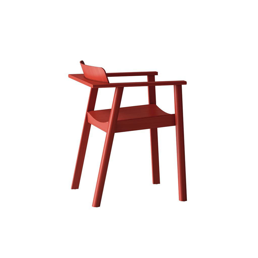 Vent til å bli sittende pikestol, baskisk rød
