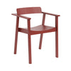 Veuillez attendre d'être assis Maiden Chair, rouge basque