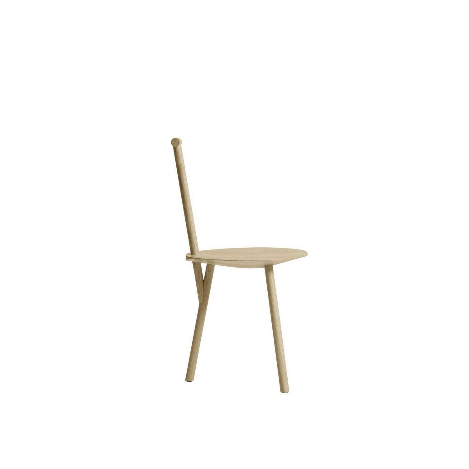 Please Wait To Be Seated Spade Chair Esche, Holz