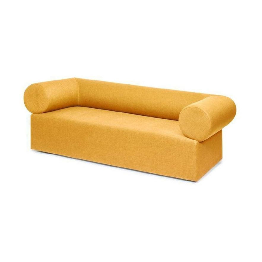 Puik Chester soffa 2,5 sits, gul