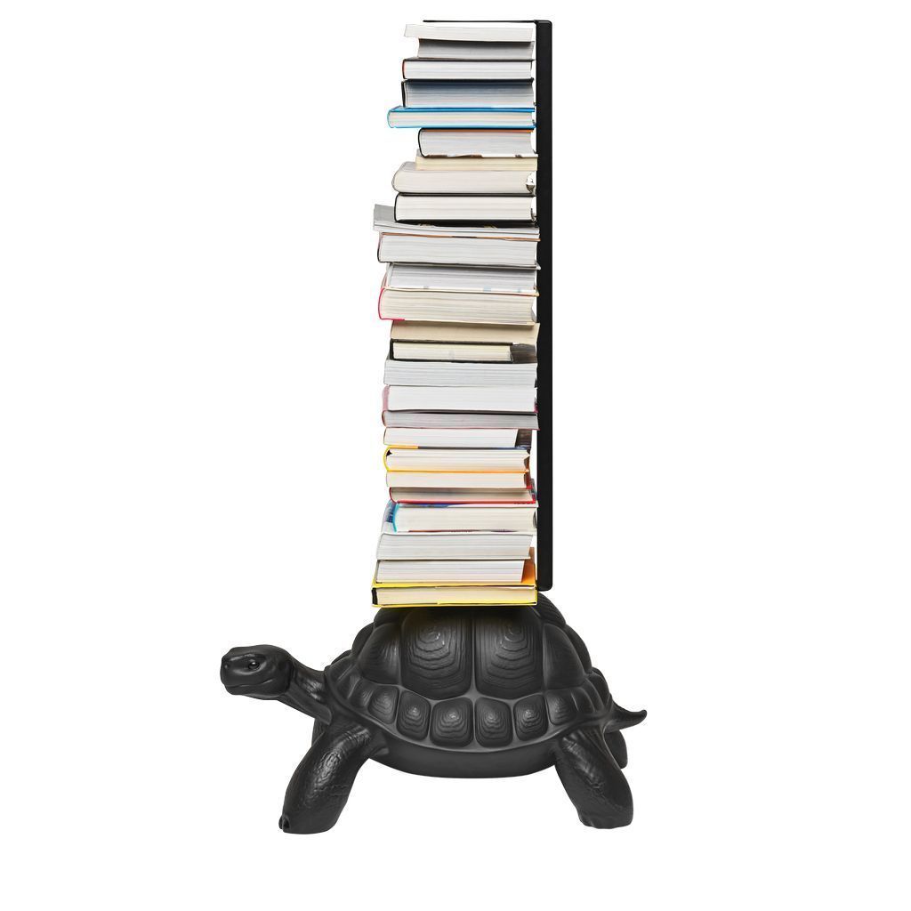 Qeeboo Turtle携带架子，黑色