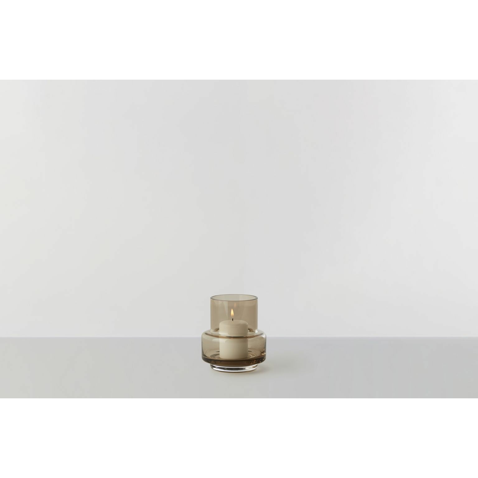 Ro Collection Orkan nr 25 Tealight Holder, Sepia Brown