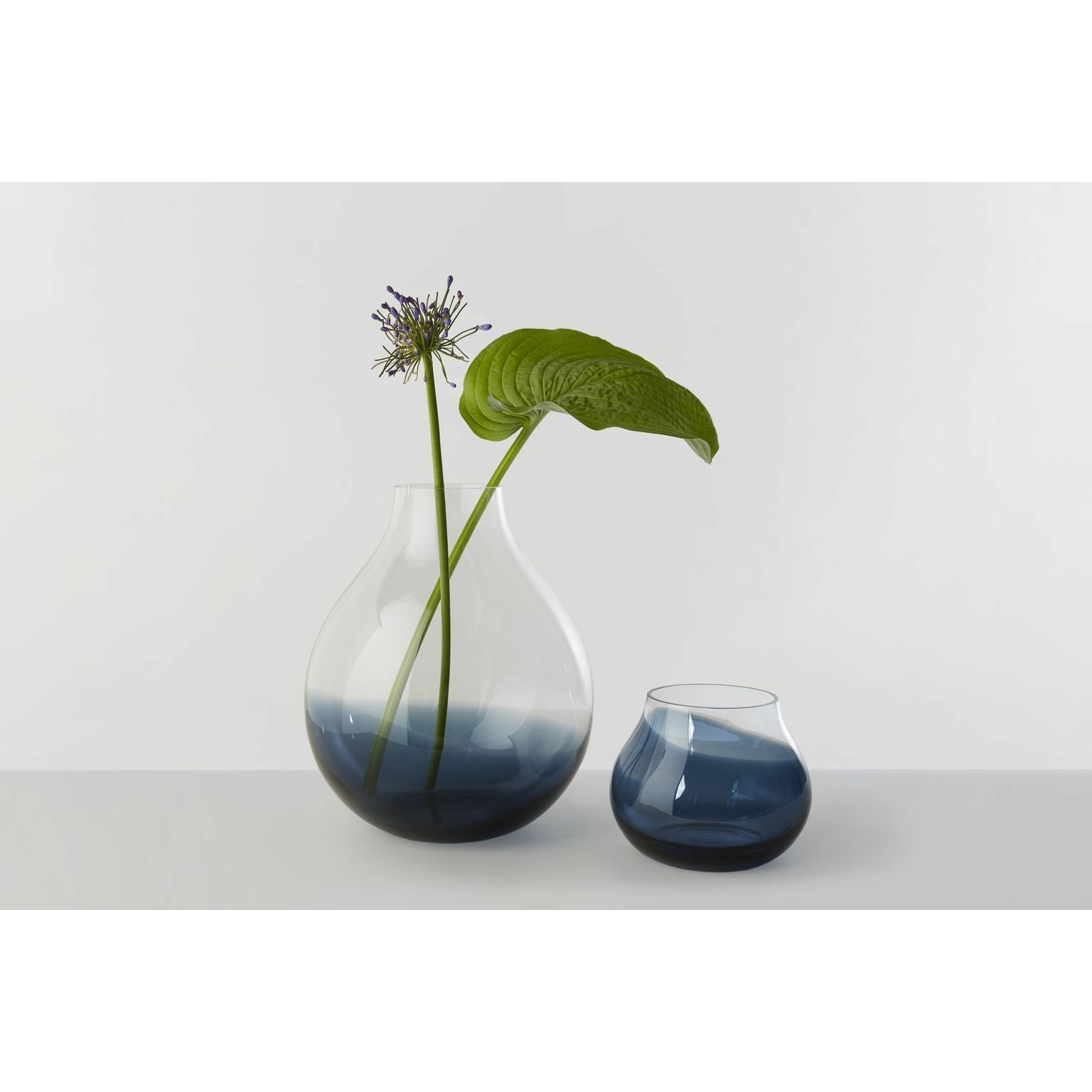 Ro Collection No. 23 Flower Vase, Indigo Blue