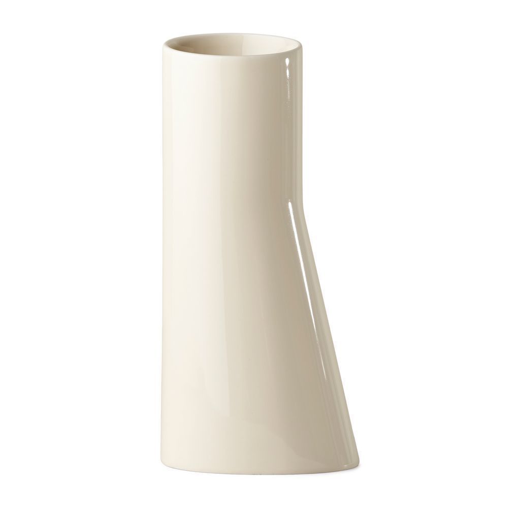 Ro Collection No. 67 Oval Vase, Vanilla
