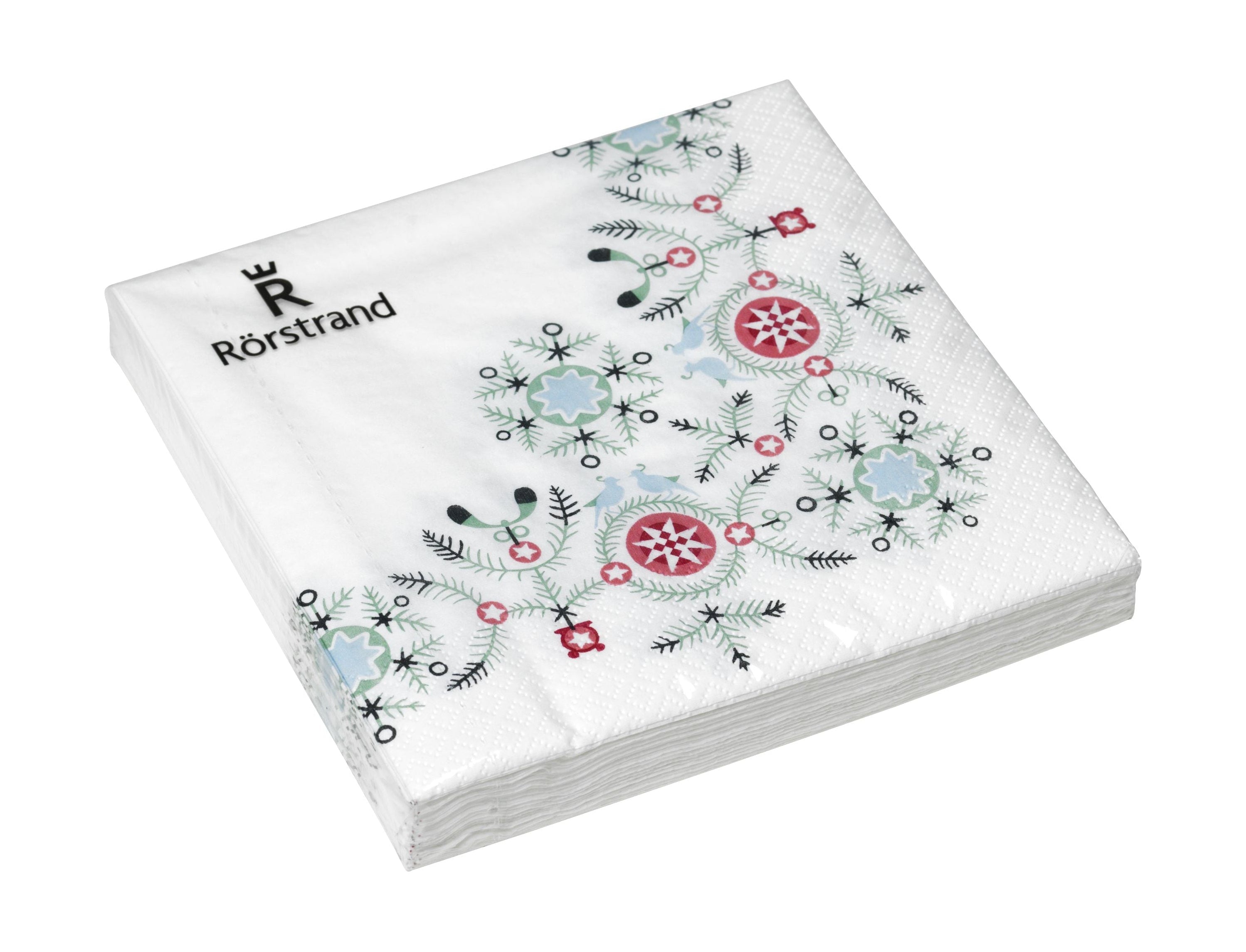 Rörstrand瑞典恩典冬季餐巾33 x33 cm 20 PC。