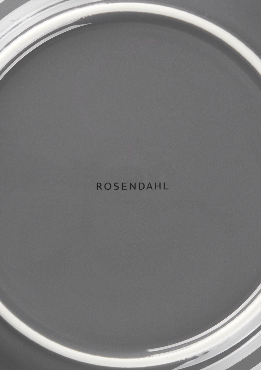 Rosendahl GC Plaque colorée Ø27 cm, gris cendré
