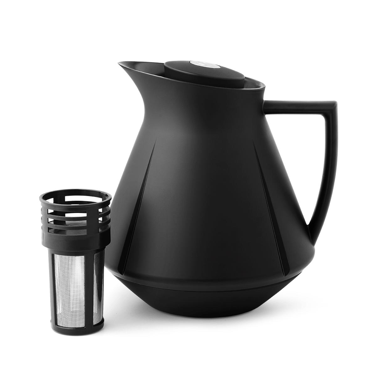 Rosendahl Grand Cru Sacuum Teapot 1,0L, noir
