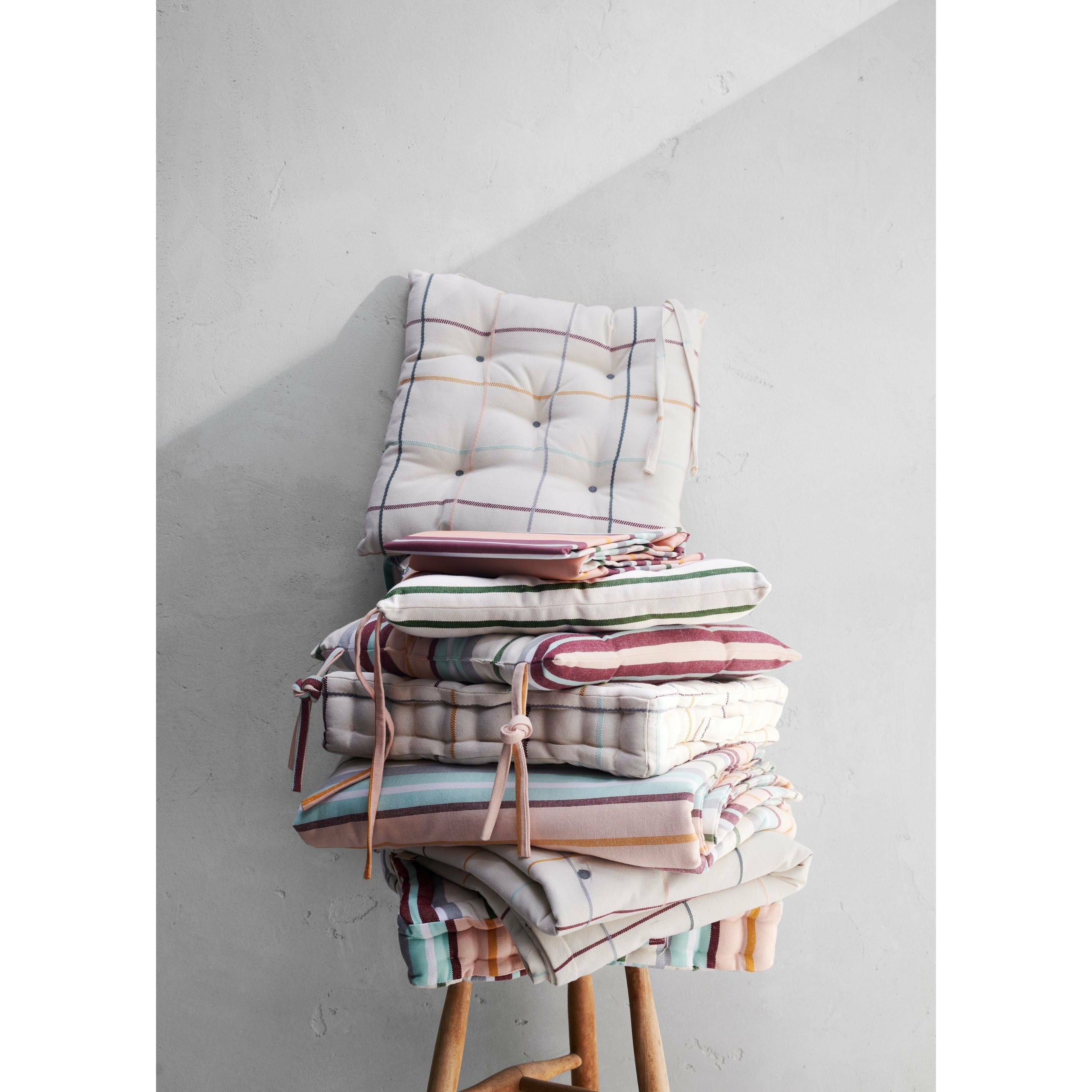 Rosendahl Manta de rayas al aire libre 130x180 cm, multi