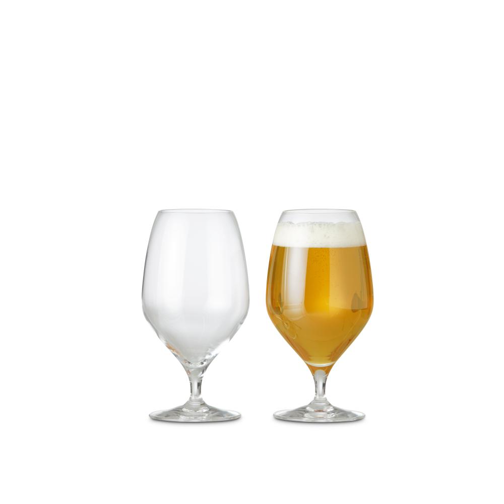 Rosendahl优质玻璃啤酒玻璃，2个。