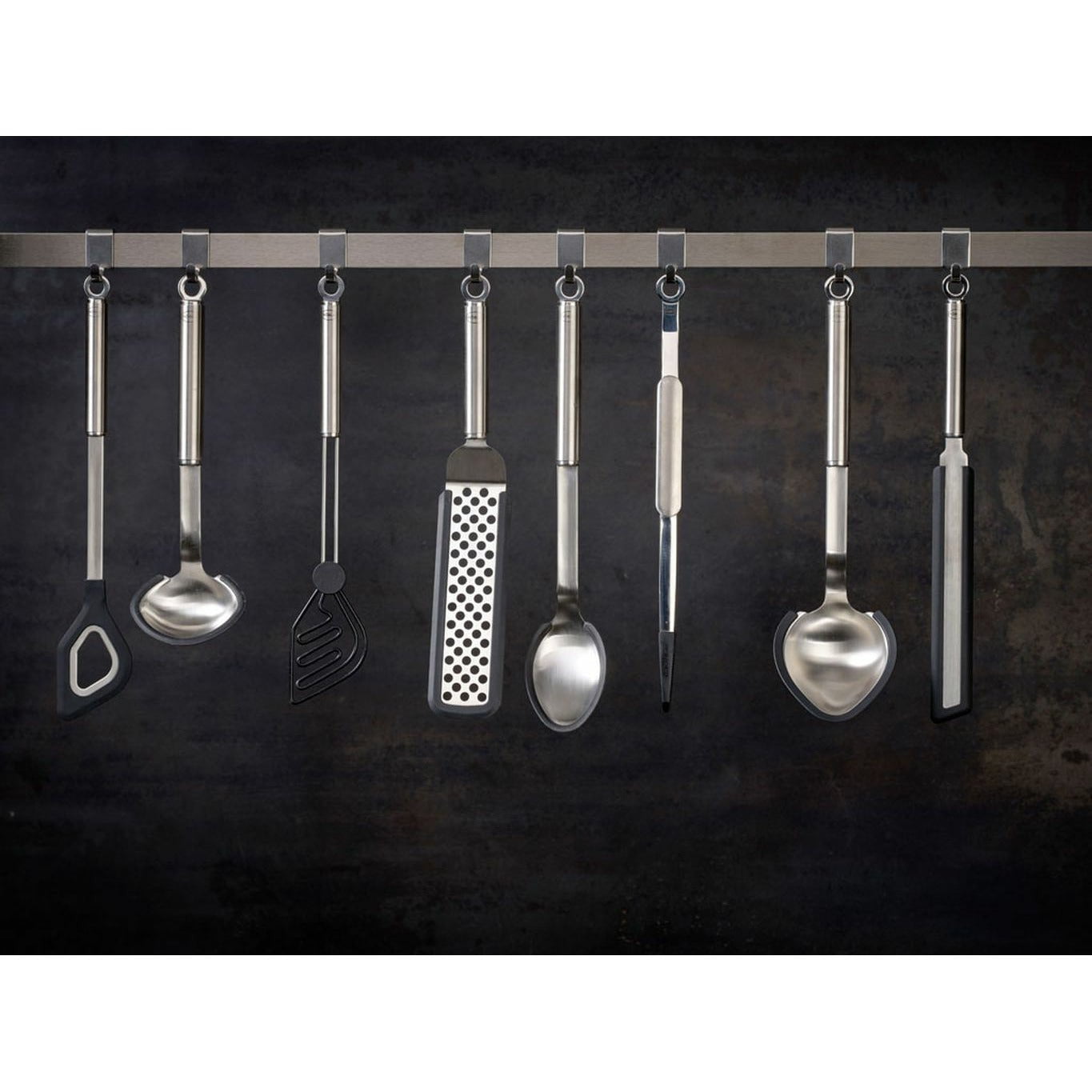 Rösle Cooking Pintelle / pinzette da cucina 32 cm, acciaio / nero