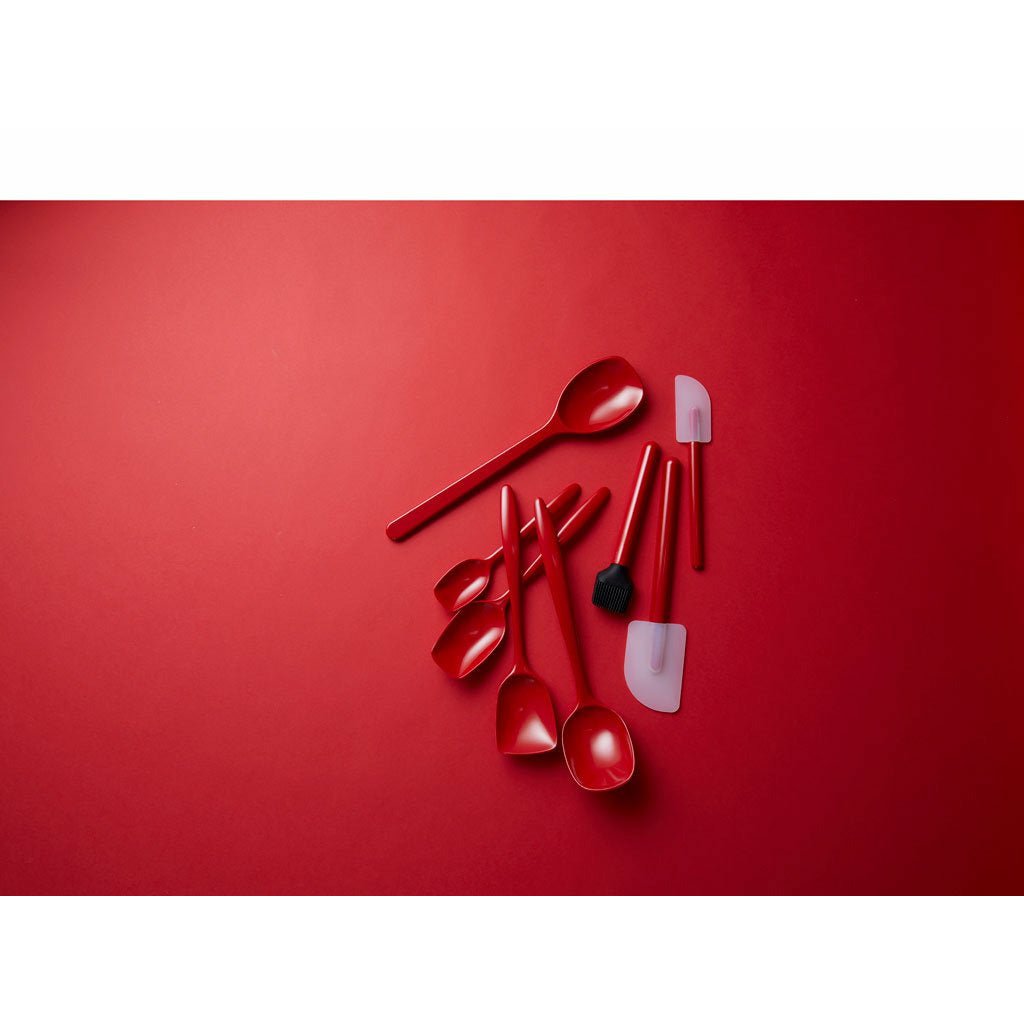 Rosti Klassieke bak- en grillborstel 17,8 x 3,8 cm, rood