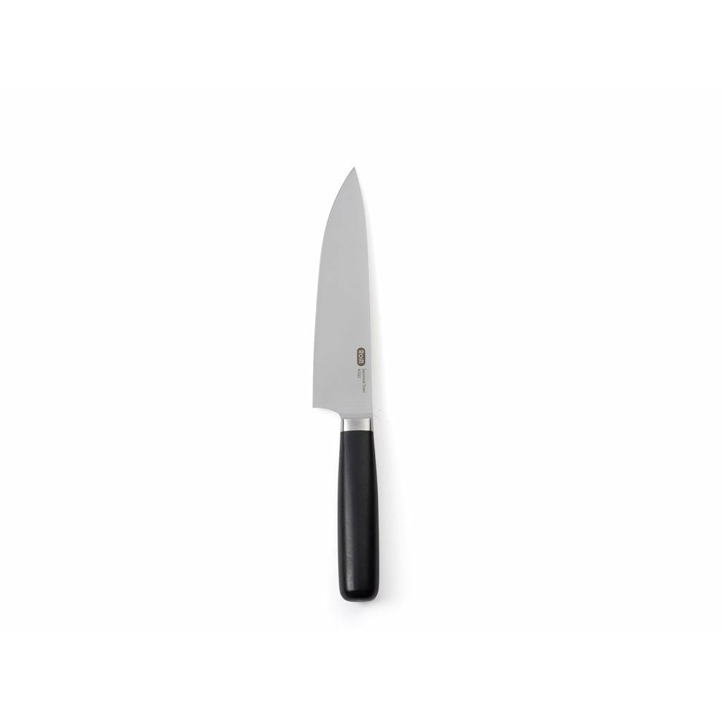 罗斯蒂厨师的刀黑色，19厘米