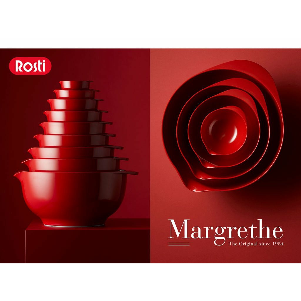 Rosti Küchensieb für Margrethe-Schüssel 1,5 Liter, rot