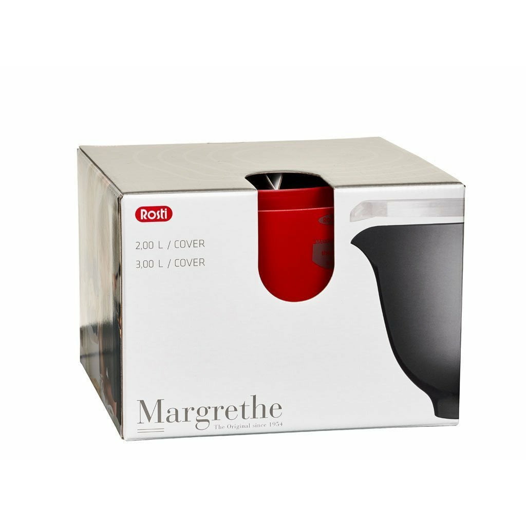 Rosti Margrethe Mélanger Bowl Set Red, 4 pièces
