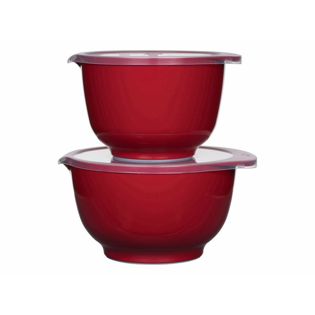 Rosti Margrethe Mélanger Bowl Set Red, 4 pièces
