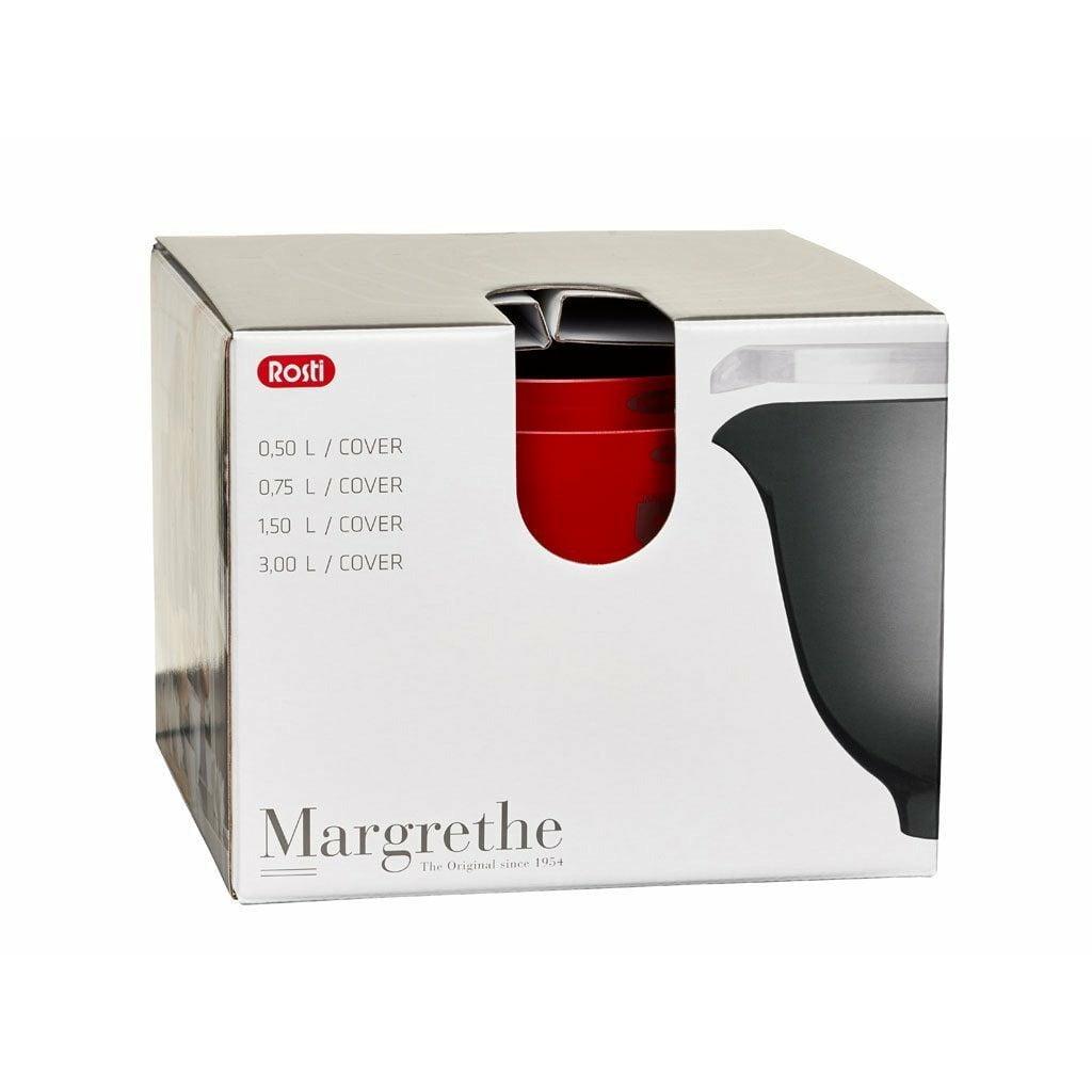 Rosti Margrethe Mixing Bowl Set Red, 8 stykker