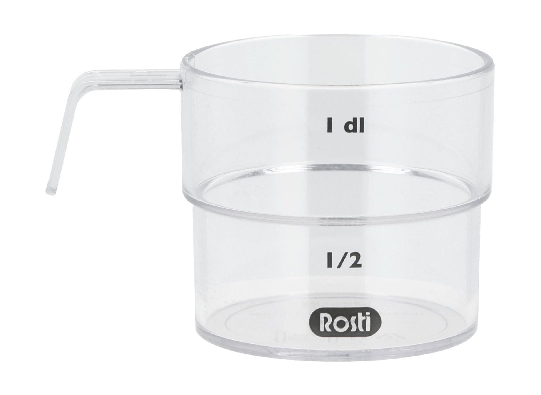 Rosti Mensura Deciliter测量杯100毫升，清除