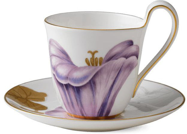 Royal Copenhagen Flora Mug W. Saucer Winch, 27cl