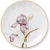 Royal Copenhagen Flora Plate Iris, 22 cm
