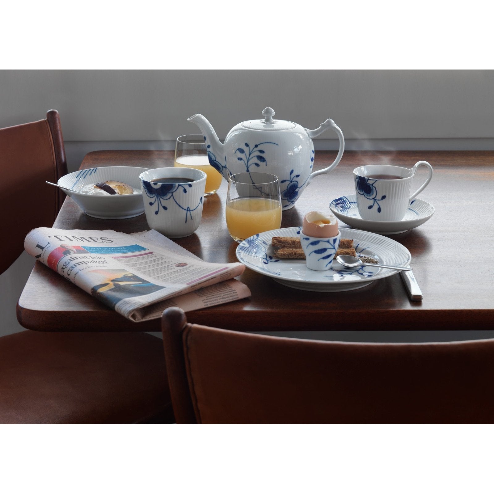 Royal Copenhagen Blue Flutsed Mega Teapot, 100 CL