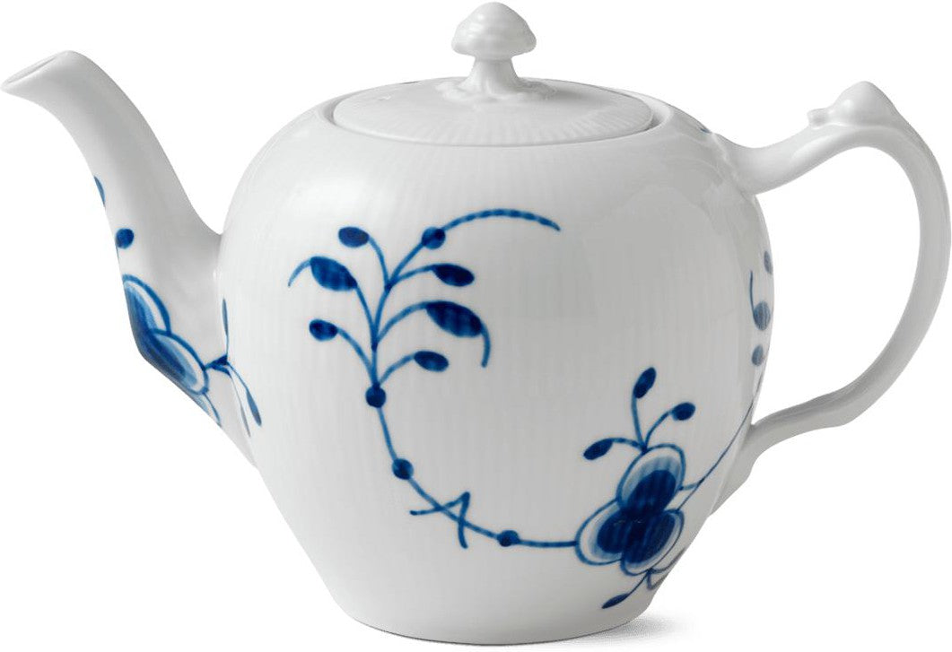 Royal Copenhagen Blue Fluted Mega Teapot, 100 Cl - inwohn.de