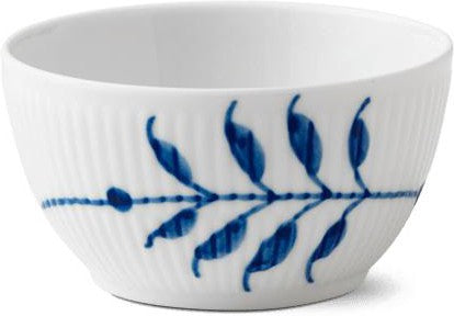 皇家哥本哈根蓝色凹槽巨型糖碗，15cl