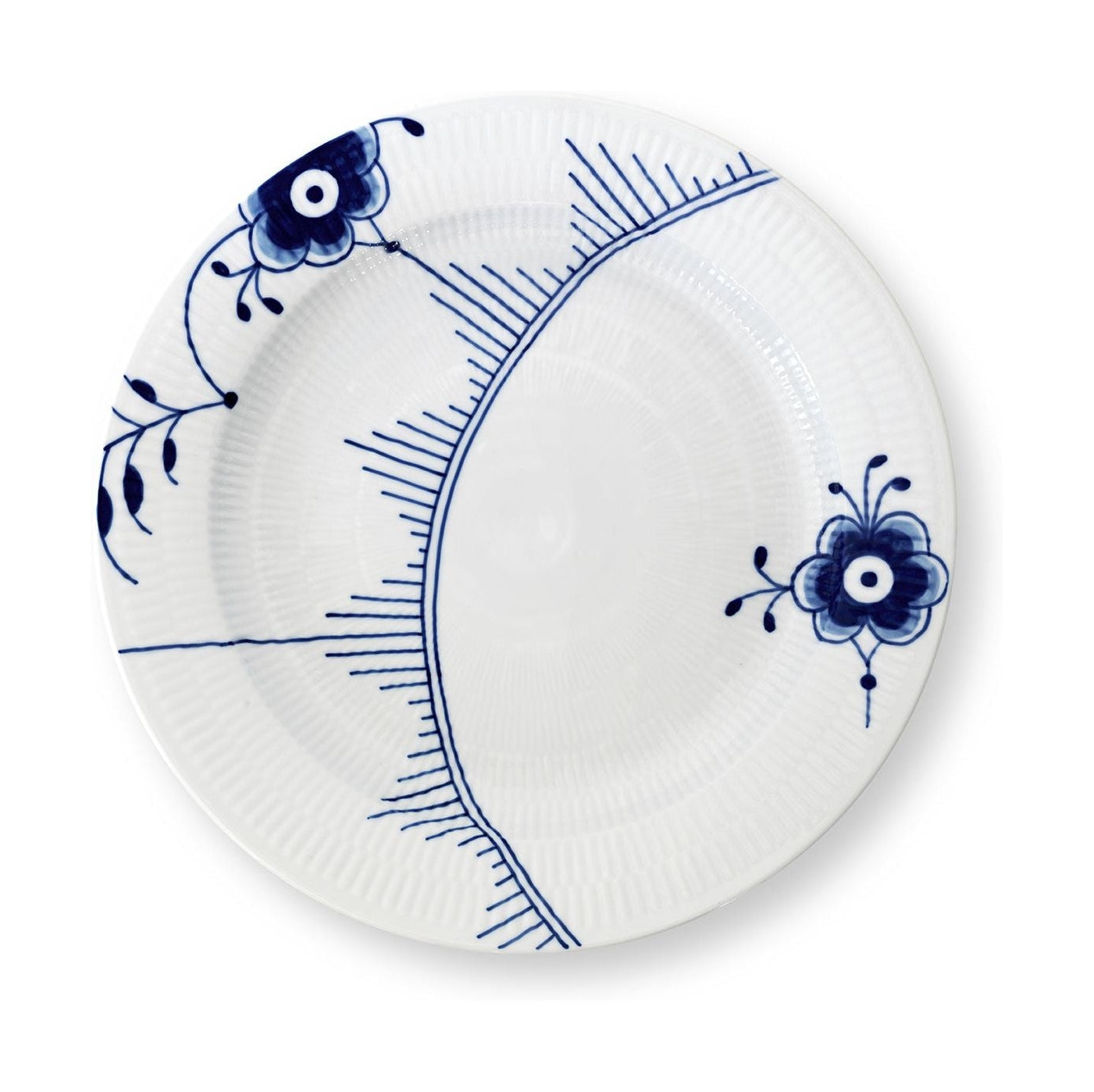 Royal Copenhagen Blue Fluled Mega Round Dish 33 cm