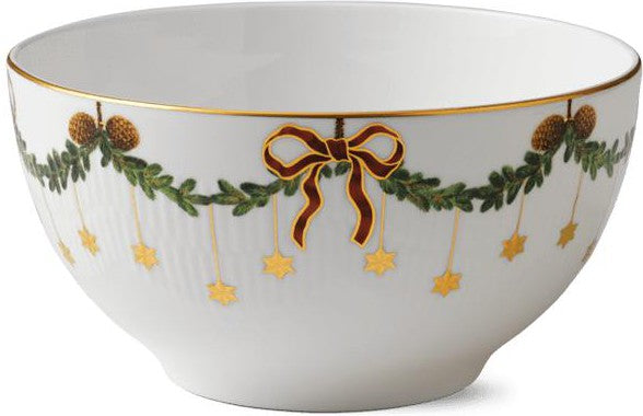 Royal Copenhagen Star Fluted Christmas Bowl, 180 Cl