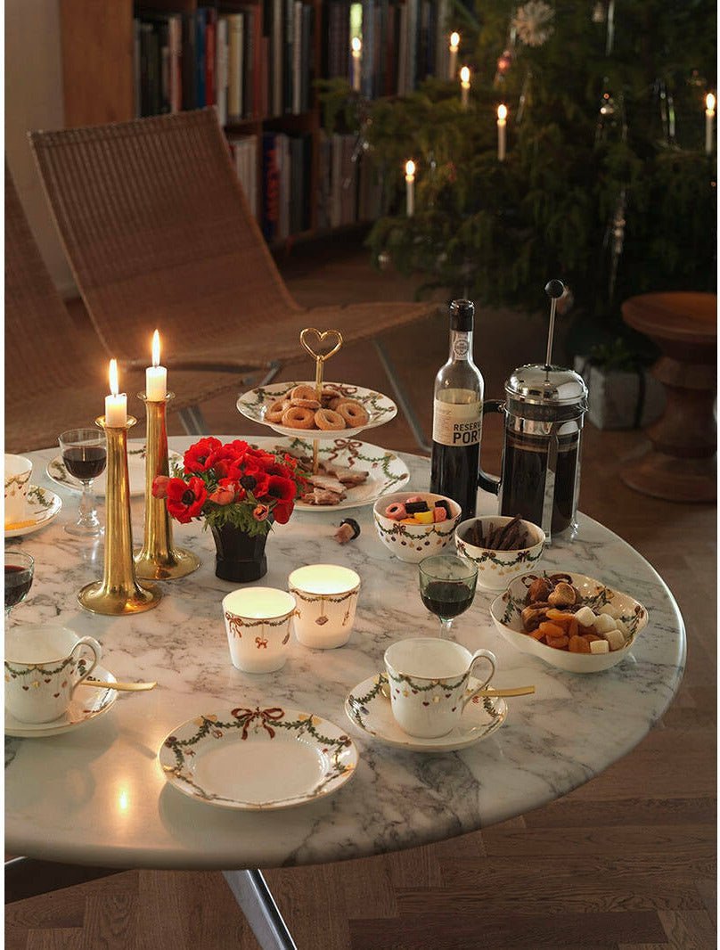 皇家哥本哈根星式圣诞杯与碟子，24 cl