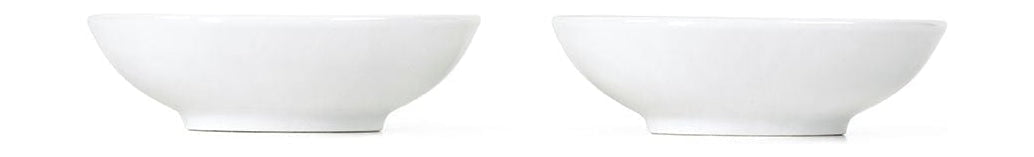 Royal Copenhagen White Flutsed Dip Bowl 9 CL, 2 stykker
