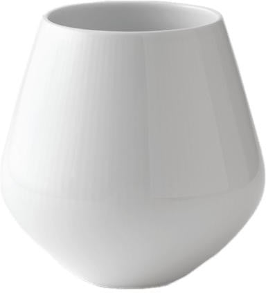 Royal Copenaghen White Vase, 15 cm