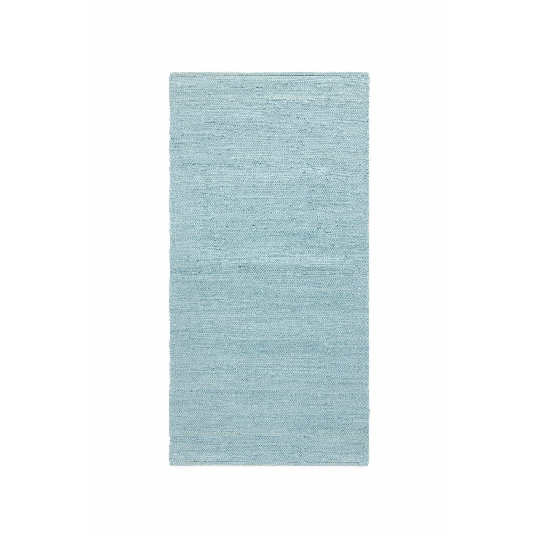 地毯固体棉花地毯白日梦蓝，75 x 300厘米