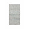Rug Solid Lederen tapijt licht grijs, 250 x 350 cm