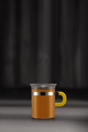 Bodum Chambord Tea Cup 2 Pcs., Yellow