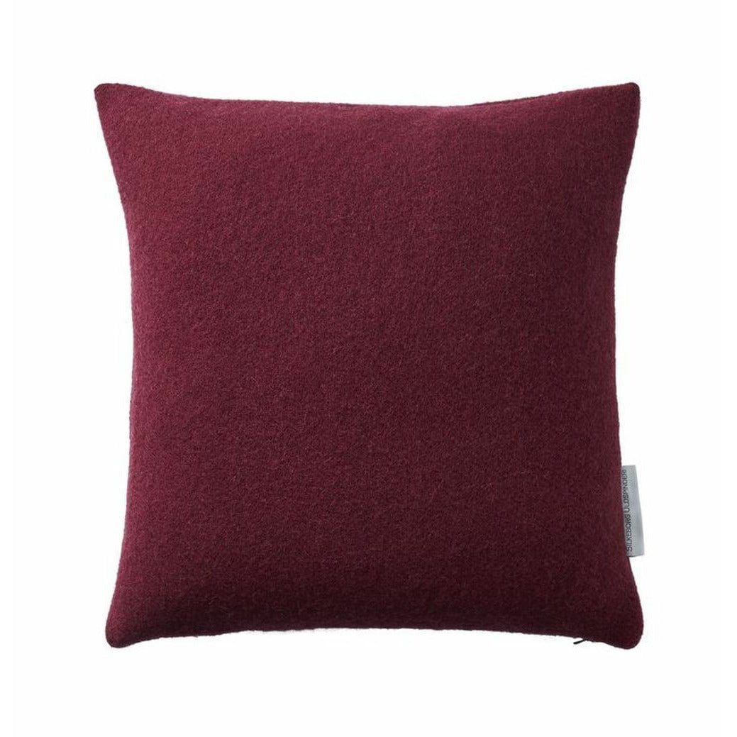 Silkeborg Uldspinderi Athens Cushion 40 X40 Cm, Bordeaux Purple