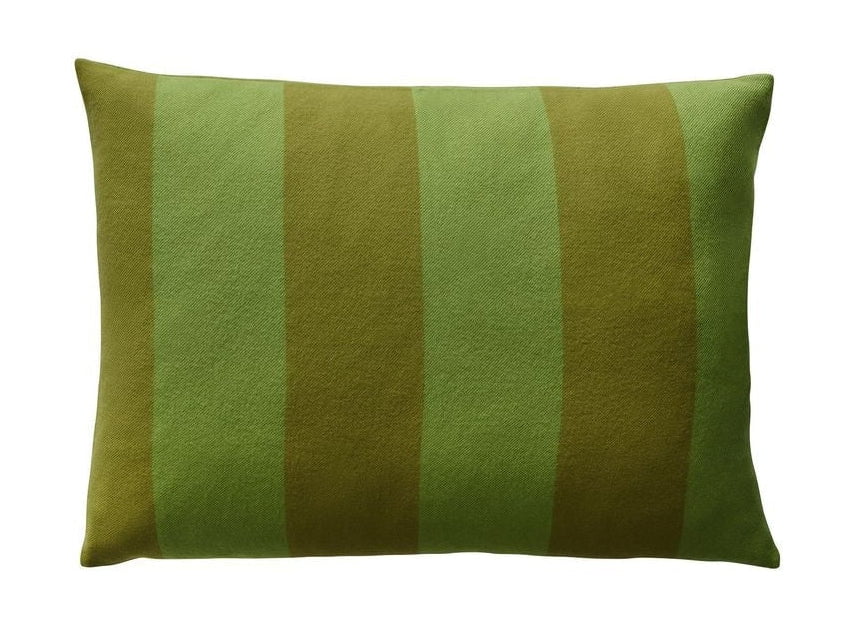 Silkeborg Uldspinderi The Polychrome Cushion 50x70 Cm, Green/Sage