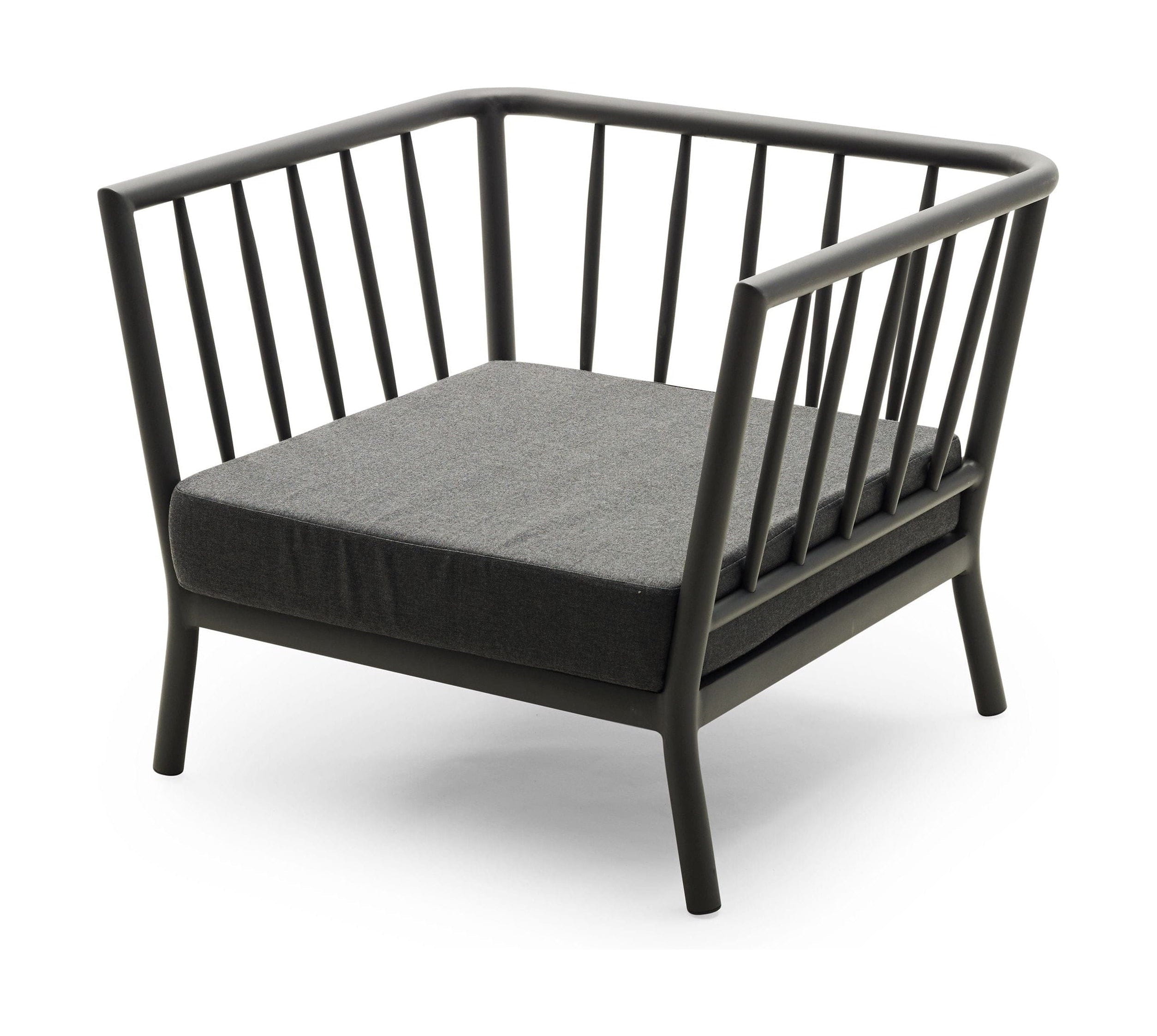 Skagerak Tradition Lounge Chair, Anthracite/Dark Grey